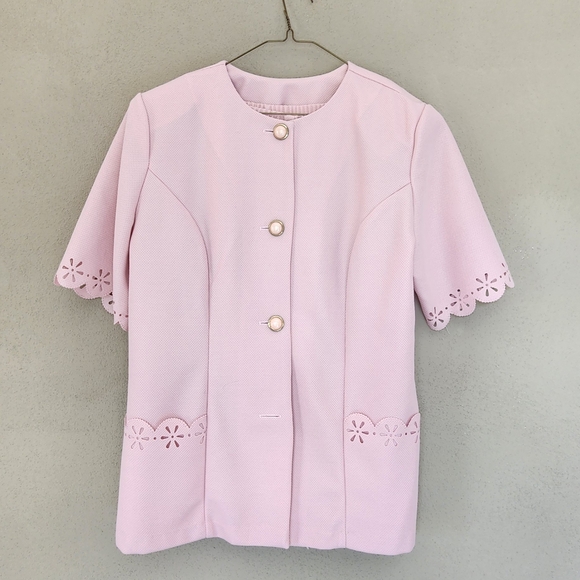 Elegant Pink Women's Skirt Set - Picture 1 of 6